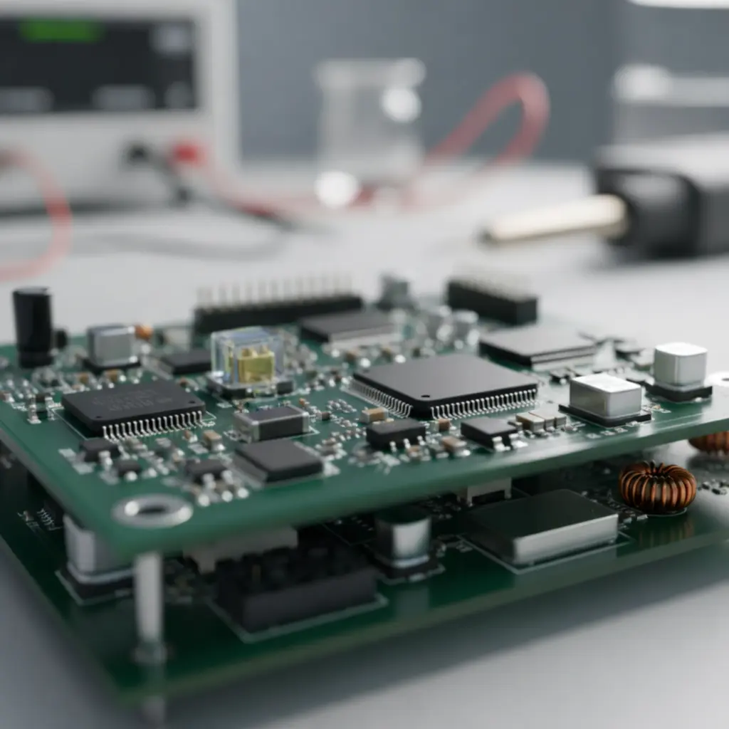 Custom embedded electronics board and microcontroller design